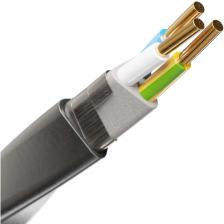 Кабель силовой с изоляцией и защитным шлангом из поливинилхлоридного пластиката пониженной горючести, бронированный на напряжение 0,66 кВ. Кабель соответствуют требованиям ГОСТ 31996-2012. Кабель имеет 3 медные однопроволочные жилы сечением 6 мм2. Кабель ВБШвнг (А)-LS ELITRON предназначен для присоединения электрического оборудования в промышленном и жилом секторе, допускается для прокладки в земляных траншеях и туннелях, им можно запитать жилой дом, баню или хозблок. Кабель ВБШвнг (А)-LS ELITRON обладает защитой от механических воздействий – броня из стальных оцинкованных лент, она противостоит воздействию насекомых и грызунов и способен выдержать удар лопатой. Конструкция и характеристики кабеля ВБШвнг (А)-LS ELITRON соответствуют категории ГОСТ+, что даёт 100% гарантию максимального качества. Бухта 50 метров.