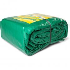 Строительный тент изготовлен из плетеного полиэтилена, ламинированного с двух сторон расплавом полиэтилена. По краю тента сделаны металлические люверсы с шагом 0,5 м. Тенты рассчитаны на эксплуатацию в течение 3-х лет в средней полосе России. Применяются для защиты от дождя и снега в самых разных сферах: защита стройматериалов, организация временных навесов, укрытие транспортных средств и прицепов, в качестве походных тентов, для строительных лесов и т.д. Полиэтиленовая ткань, из которой изготовлены тенты "Тарпикс", называется тарпаулин. Разрывная прочность тентов "Тарпикс" соответствует самым прочным армированным пленкам и в несколько раз превосходит обычную парниковую пленку. Плотность 120 г/м2, цвет - зеленый с лицевой стороны и серебристый с изнанки. Размер готового изделия может составлять погрешность ±3% . Прочность - 10 кН/м. Срок УФ-стабилизации - 1 год. Температурный интервал от -50 до +80 С.