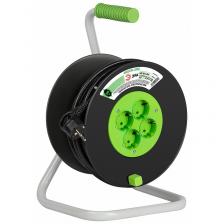 KAT-3x1.5-20m Удлинитель силовой ЭРА GREEN LINE KAT-3x1.5-20m Greenline на катушке пластик 4 розетки с заземлением 20м ПВС 3x1.5мм2, цена за 1 шт