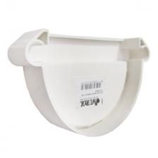 заглушка желоба IMPLAST G130/80 130 мм L/R белая