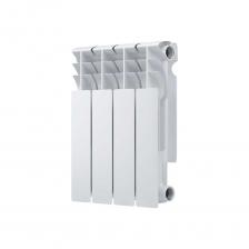 Внимание! Количество секций на фото отличается, ориентируйтесь на технические характеристики. Биметаллический радиатор Oasis серии Heat предназначен для отопления многоэтажных домов. В этом радиаторе секция выполнена из стального вертикального и горизонтального коллектора. Конструкция полностью исключает контакт теплоносителя с алюминиевым корпусом. Сочетание алюминиевого корпуса и стального сердечника позволяет прибору отличаться особой прочностью и долговечностью. Возможность установки в центральных и автономных системах отопления.