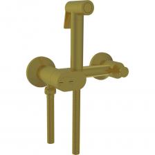 Гигиенический душ со смесителем RGW SP-216-Gb Золото браш (Смеситель/шланг/гигиенический душ/) 581408216-06