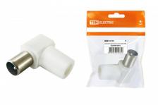 Tdm Штекер TV антенный угловой без пайки, SQ1809-0010 1 ед.упак (1 шт)