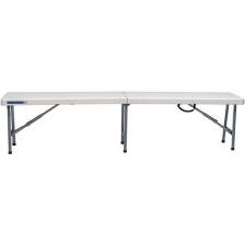 Скамья пластиковая разборная Сатурн 180 белая