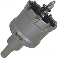 Коронка кольцевая по металлу твердосплавная PROTON предназначена для сверления дрелью отверстий из нержавеющей стали, алюминия, стали, латуни. Для центрирования отверстий используется центрирующее сверло.Коронка кольцевая по металлу PROTON отличается высокой производительностью и улучшенными качественными характеристиками по обработке металла, способна работать в тяжелых условиях.Обработка чугуна, твердых материалов, нержавеющей стали, медь, алюминий.Внимание, изображение товара может отличаться от реального! Верные параметры указаны в технических характеристиках товара.