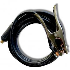 Кабель сварочный зажим на массу (100160) WGC25500 предназначен для соединения сварочного аппарата с землей (заземление) во время проведения сварочных работ. Профессиональный зажим с толстыми медными вставками обеспечивает хороший контакт и продолжительный срок службы.Кабель сертифицирован международной компанией TUV. Кабели на напряжение не более 80В, оснащенные соединительными приспособлениями для сварочного оборудования.