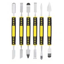 Металлический лом, набор из 6 предметов, палка для загрузки мобильного телефона, цифровой мини-многофункциональный инструмент для разборки бытовой техники, электронные инструменты для ремонта