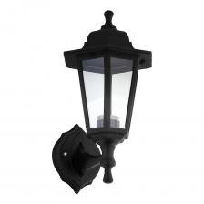 Светильник садово-парковый настенный Svet Леда черный E27 60 Вт IP44 (1201-01291)