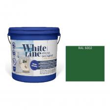 Фасадная колерованная краска White Line Ral 6002 (ведро 2,7 л/3,4 кг) 4690417099238 предназначена для высококачественной окраски фасадов зданий и сооружений по кирпичным, бетонным, оштукатуренным, гипсокартонным, асбестоцементным и другим пористым поверхностям. Также рекомендуется для внутренних работ, в том числе помещений с повышенной влажностью воздуха и высокой эксплуатационной нагрузкой. Образует высококачественное паропроницаемое покрытие с благородной матовой поверхностью высокой степени белизны, стойкое к мокрому истиранию. Перед применением краску необходимо тщательно перемешать, так как темные пигменты опускаются на дно, а светлые всплывают вверх, из-за чего может показаться, что краска не того цвета.