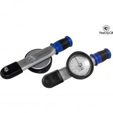 Динамометрический ключ используется при условии необходимости соблюдения точного момента затяжки болтовых соединений. Может использоваться как самостоятельно так и вместе с усилителем крутящего момента.Точный инструмент с легко считываемыми показаниямиБольшой индикатор крутящего момента с антибликовым покрытиемТочность измерения +/-3%Диапазон затяжки 0.2-1.5 НмДвойная шкала для фиксации уровня затяжкиИндикатор защищен резиновой оплеткойКлюч имеет уникальный номерЭргономичный дизайн