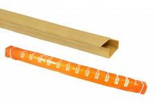 Tdm Кабель-канал 20х10 желтая сосна 3D SQ0402-0604 1 м