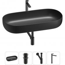 Комплексное предложение от Wellsee. Все составляющие набора проходят деликатные апгрейды для достижения абсолютной гигиены, надежности монтажных элементов и максимального удобства в пользовании.Благодаря инновационному материалу RefCeram&reg стало возможным создавать поистине изысканные изделия с мягкими силуэтными изгибами и четкими линиями. Невероятные филигранные формы раковины в два раза легче привычной керамики, но прочнее и долговечнее на 30%.Сохраняя внешнюю утонченность и хрупкость, умывальник имеет высокую износостойкость и долговечность. RefCeram&reg изменила вектор сантехники, обращая ее исключительную утилитарность в выразительный предмет дизайна ванной комнаты.Дизайнерская сантехника для умывальной зоны изготовлена в едином стиле, прекрасно дополняет друг друга и создает органичный тандем в широкой линейке цветовых решений.Каждый товар из набора аккуратно упакован в сверхзащитную тару с надежной фиксацией от случайного смещения и повреждения продукции в процессе транспортировки. Перед погрузкой каждое изделие проходит детальный визуальный осмотр для обнаружения возможных царапин или повреждений.