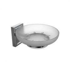 Мыльница Lemer Neoclassic стекло цвет хром