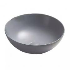 Раковина накладная CeramaLux 41.5х41.5 104MHL-4 голубой матовый