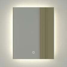 Зеркало Defesto Glow DF 2501S 40х50 с LED-подсветкой, 4 500 K, сенсорный выключатель