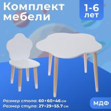 Комплект детской мебели «Звёздочка», стол, стул