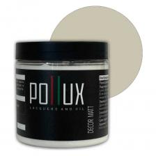 Декоративная краска Pollux Decor Matt - это водно акриловые краски Premium качества российского производства. Предназначена для покраски мебели, радиаторов, а также декоративных элементов из полиуретана, гипса, МДФ, ДСП. Подходит как для первичной окраски поверхности, так и для ремонта и реставрации ранее окрашенных поверхностей. Образует износостойкое покрытие. Благодаря хорошему растеканию легко наносить, ложится ровным слоем. Не требует нанесения дополнительных грунтов. Не содержит растворителей, без запаха, быстросохнущая. Для использования декоративной краски Pollux не требуется специальных малярных навыков.   Ввиду цветопередачи различных устройств, цвет может незначительно отличаться от заявленного на фото! Инструкция по применению: Перед применением тщательно перемешать!!! Подготовка поверхности: Окрашиваемая поверхность должна быть чистой, сухой, обезжиренной, без пыли и загрязнений. Если поверхность ранее окрашена, необходимо удалить отслоившееся старое покрытие, зашкурить твердые, глянцевые поверхности до матовости. Окраска: Нанести 1 слой краски, дождаться полного высыхания - 30 минут. Далее нанести еще 1-2 слоя, с промежуточной сушкой, в зависимости от желаемого результата. Способ нанесения: кисть, валик, распыление.  Для распыления необходимо разбавить водой на 10%. Очистка инструмента: Промыть теплой водой сразу после использования, без применения растворителей.