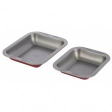 Набор из 2 прямоугольных форм для выпечки GIPFEL KAPRI 51057 красный