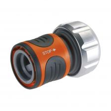 Коннектор с автостопом Gardena Premium с резьбой 19 мм х 3/4"