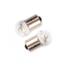 Светодиодная автомобильная лампа R5/10 (BA15s) 9-18v white. Светодиоды вспомогательного света. Белый свет. Данные диодные лампочки используются в качестве автоламп габаритных огней, подсветки номера. Цоколь BA15s. Рабочее напряжение 9-18 В позволяет использовать лампы для легковых автомобилей. Мощность 2,2 W. Световой поток 200 Lm на одну лампу. Светодиодные LED лампы - это современная энергоэффективная и надежная альтернатива традиционным лампам накаливания. Основные преимущества светодиодов - пониженное энергопотребление и высокая энергоэффективность. Длительный срок службы (около 3000 часов). Малая инерционность. Отсутствие ультрафиолетового и инфракрасного излучения. В комплекте 2шт.