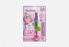 Набор для ногтей с пилочкой Super Girl Nail Design Kit 5 шт MARTINELIA