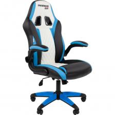 CHAIRMAN GAME 15 – стильное, практичное и максимально удобное геймерское кресло. Яркая, контрастная обивка, цветные глянцевые накладки на крестовину, эффектный геометрический рисунок на спинке и сиденье. Многочасовое компьютерное сражение, продолжительная работа или спокойный отдых – эта модель обеспечит вам непревзойденный комфорт в любой ситуации. Потрясающе выверенная эргономика игрового кресла позволяет проводить за компьютером столько времени, сколько вам необходимо. Поддержка шеи и головы, выраженная боковая поддержка спины по всей высоте и поясничная поддержка обеспечивают правильную осанку, помогая избежать перенапряжения в спине. Регулировка высоты сиденья адаптирует кресло под рост пользователя. Подлокотники с мягкими накладками откидываются назад, и кресло можно закатить под стол, что позволяет оптимизировать пространство. А с плавным механизмом качания с фиксацией в любом положении вы сможете выбрать наиболее удобное положение тела и расслабиться в перерывах. Обивка из качественной экокожи легко очищается от бытовых загрязнений и не требует специального ухода, а прочный каркас и газпатрон 3 класса выдерживают до 120 кг постоянной нагрузки. Компьютерное кресло CHAIRMAN GAME 15 – сочетание максимального комфорта, эффектного дизайна и доступной цены.