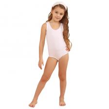 Детский гимнастический купальник-боди Berrak 2538, цвет белый, размер 140-146