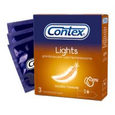 Contex Lights Презервативы особо тонкие 3 шт