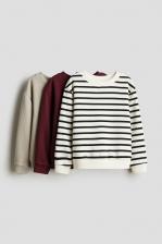 3 пары толстовок H&M, красный