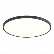 Потолочный светильник круглый светодиодный ST Luce ST601.432.18 Черный LED 1*18W