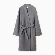 Халат мужской «Этель», размер 52-54, 300 г/м?, серый