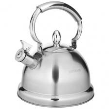 Hoffmann Чайник со свистком НМ 55153 2.8 л, 2.8 л, серебристый