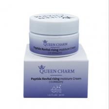 QUEEN CHARM Крем для лица омолаживающий увлажняющий с пептидами 1% 30