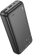 HOCO Мобильный аккумулятор 20000mAh 2A 2xUSB-A черный [J123A ELEMENT]