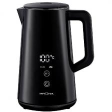 Чайник электрический Krona Digitaler Black, 1.5л