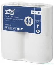 120158 Tork Advanced туалетная бумага двухслойная в стандартных рулонах 45x109 мм