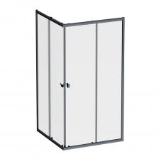 Душевой уголок AM.PM Sunny W87G-403-100100-BT 100x100 см, черный матовый