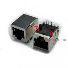 20 шт./лот Щит RJ45 8P8C Jack Разъем без светодиода 21 ММ Крепление на печатной плате Сетевой Интернет Модульный