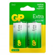 Батарейки GP Extra G-Tech D (LR20), 2 шт (GP13AXA21-2CRSBC2)