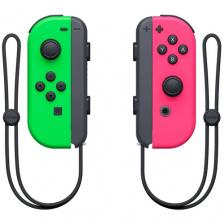 Геймпад Nintendo Switch Joy-Con controllers Duo, зеленый/розовый, 2 шт.