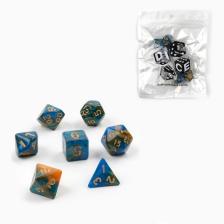 Кубики - дайсы для ДнД, набор 7 шт.