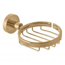 Мыльница-сетка металлическая, ЦВЕТ ЗОЛОТО, арт. COA0301Z. Стильный предмет интерьера, предназначенный для ванной комнаты. Устанавливается на стену. Материал, применяемый для производства аксессуара - латунь. Практичная и в то же время продуманная вещь, выполненная в стиле модерн.