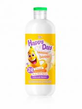 Детский шампунь-гель для душа 2 в 1 СПЕЛЫЙ БАНАН Happy Day IRIS 500 мл.