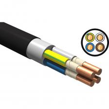 Кабель силовой медный не распространяющий горение, с изоляцией и оболочкой из полимерных композиций, не содержащих галогенов HF на напряжение до 1 кВ. Кабель соответствуют требованиям ГОСТ 31996-2012. Кабель круглый имеет 4 медные однопроволочные жилы сечением 6 мм2. Кабель ППГнг(А)-HF iTOK имеет ряд преимуществ. При горении не выделяются опасные химическиактивные элементы. В случае возгорание появляется возможность провести полную эвакуацию людей из задымленных помещений. Область применения кабеля - места с повышенными требованиями к безопасности при пожаре, при котором оборудование должно работать без сбоев: сооружения метрополитенов и вокзалов, производственные и офисные помещения, жилые дома и общественные здания, торговые и развлекательные центры, детские заведения и больницы, спортивные комплексы. Кабели не распространяют горение как при одиночной, так и при групповой прокладке по категории А. Конструкция и характеристики кабеля ППГнг(А)-HF iTOK соответствуют категории ГОСТ+, что даёт 100% гарантию максимального качества. Бухта 50 метров.