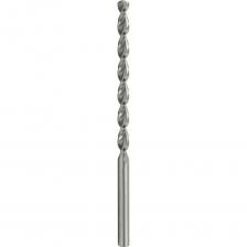 Сверло по металлу удлиненное HSSE-Co5 DIN 340 Ruko предназначено для обработки материалов с пределом прочности до 1100Н/мм2. Подходит для обработки заготовок, выполненных из легированной или нержавеющей стали, чугуна, алюминия, меди, бронзы, цинка, с пределом прочности до 1000MPa. Изготовлено методом полной шлифовки при помощи инструмента на основе кубического нитрида бора – CBN (искусственный алмаз). Высококачественная быстрорежущая сталь HSSE (кобальт 5%), твердостью 65-67Hrc, гарантирует прочность и износостойкость. Грани сверла отличаются остротой и отсутствием заусенцев, режущая способность и износостойкость значительно увеличивается. Легирование кобальтом повышает термостойкость сверл до 1000 градусов. Оснастка имеет цилиндрический хвостовик. Лазерная маркировка размера и материала сверла.