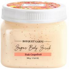 BOUQUET GARNI Сахарный скраб для тела с ароматом Розовый грейпфрут 500