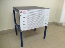 Скамья для измерения гибкости 500х400х335мм стационарная DSAthletic