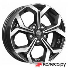 Литой диск Toyota Corolla (КСr878) 6.5x16/5*114.3 D67.1 ET45 Алмаз черный
