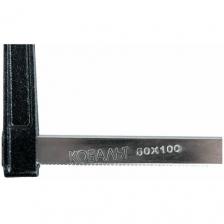 Струбцина F-образная кобальт 50 x 100 мм, деревянная рукоятка