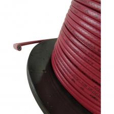 Греющий кабель в трубу с питьевой водой EASTECMICRO 10-CTW производится в Южной Корее. Температурный класс кабеля Т6, разогрев кабеля до 65 град.С, максимальная температура внешнего воздействия на оболочку кабеля до 85 град.С. Размер 8х5мм.Кабель саморегулирующийся с экранирующей оплеткой из медной луженой проволоки, которая обеспечивает электробезопасность (заземление) и придает дополнительную механическую прочность кабелю. Водонепроницаемая оболочка позволяет использовать кабель в контакте с водой, использование пищевой изоляции рекомендовано к установке внутри трубы с питьевой водой. Экономичный кабель, мощность всего 10 Вт/м - для обогрева внутри достаточно.Корейский греющий кабель EASTEC имеет низкий пусковой ток, всего в 3 раза превышающий номинальный, что важно при расчете нагрузки, и длительный срок службы матрицы без потери мощности - 10 лет.Для соединения греющего кабеля с электрическим проводом рекомендуем использовать клеевые термомуфты и гильзы, например, EASTEC Комплект для заделки кабеля (код товара 28271000).Вводится кабель в трубу через сальниковый узел, например, EASTEC SEAL 1/2" (код товара 26184725), конусная вставка с прорезью для удобства установки.Включение обогрева рекомендуется при приближении заморозков и отключение при устойчивых плюсовых температурах.Для продления срока службы кабеля и регулировки работы системы обогрева труб рекомендуем использовать терморегуляторы, например, EASTEC Е-32 (код товара 26184671), Termostat Kit (код товара 26626312).